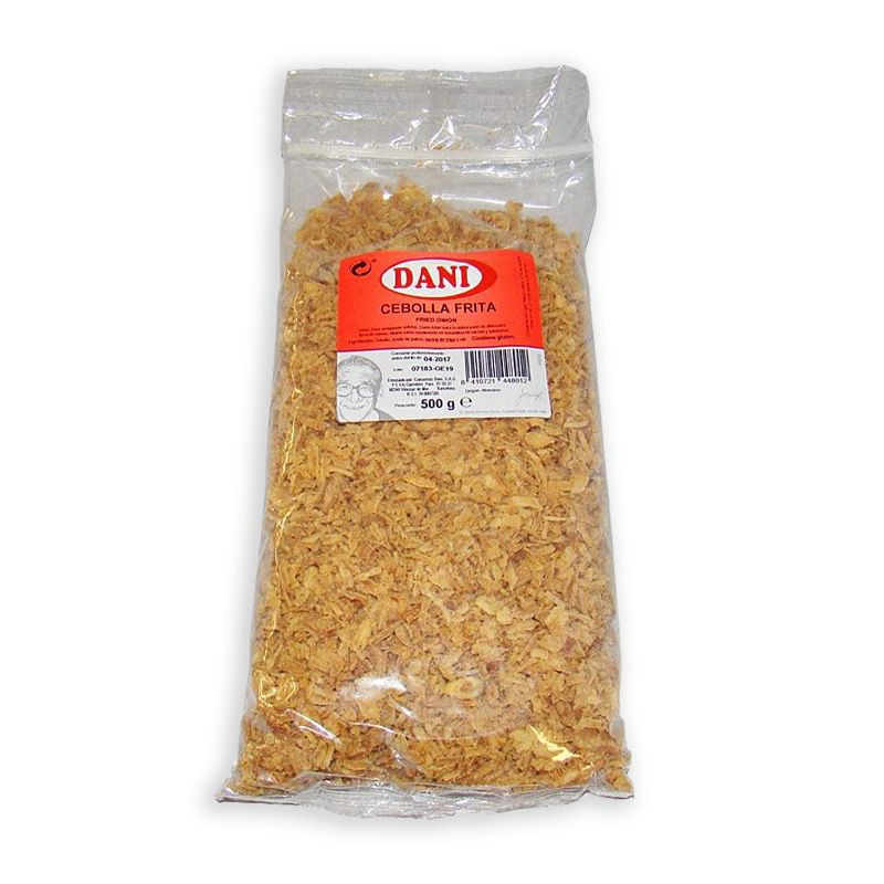 CEBOLLA FRITA DESH. BOLSA 5/500g